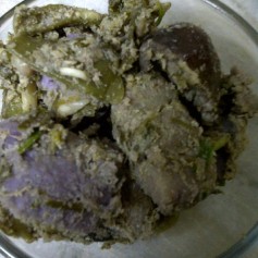 Cooked Panchkutiyu Shaak