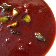 Fat Free Beetroot, Carrot and Tomato Soup