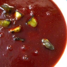 Fat Free Beetroot, Carrot and Tomato Soup