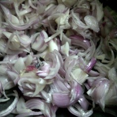 Fat Free Four 'C's Soup - Step 1 Onions moisturised