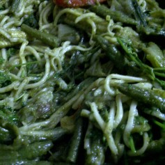 Green Noodles - Add the Noodles