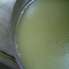 Home Made Chicken Stock for Chicken Noodle Vegetable Broth