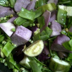 Vegetables used for Panchkutiyu Shaak