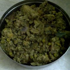 Panchkutiyu Shaak II/Seven Vegetables Cooked in Coriander, Coconut & Green Garlic