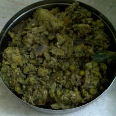 Panchkutiyu Shaak II/Seven Vegetables Cooked in Coriander, Coconut & Green Garlic