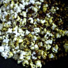 Partially Popped Corn Kernels