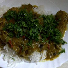 Recipe & Template for Simple Indian Chicken Curry