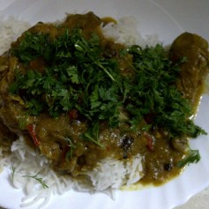 Recipe & Template for Simple Indian Chicken Curry