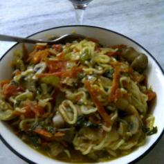 Healthy Maggi Noodles with Vegetables 2