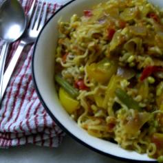 Healthy Maggi Noodles with Vegetables 3