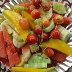 Kashmiri Fruit Plate