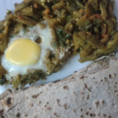 Kantola with Eggs, The Parsi Way